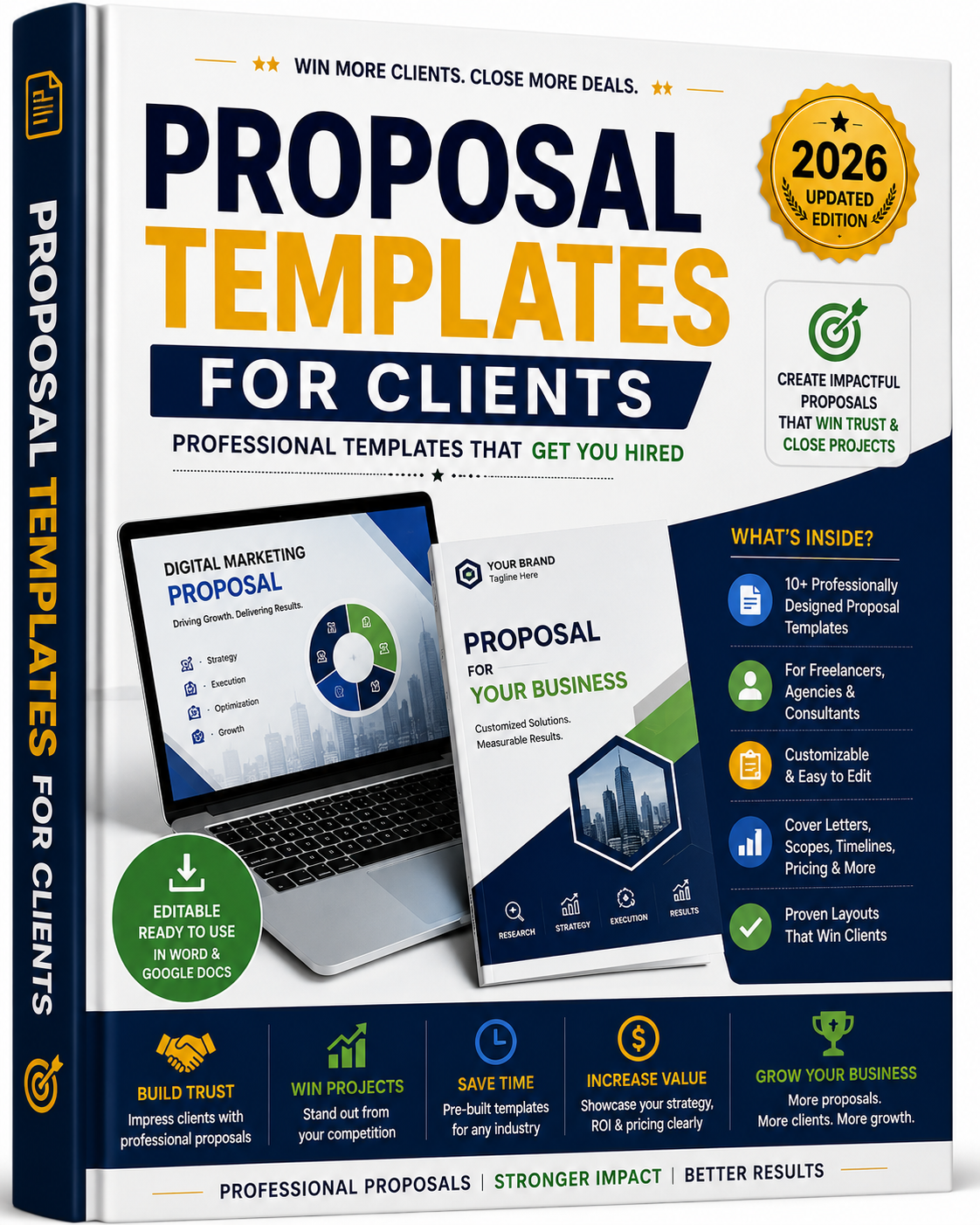 Proposal Templates for Clients – 2026 Edition Book Cover